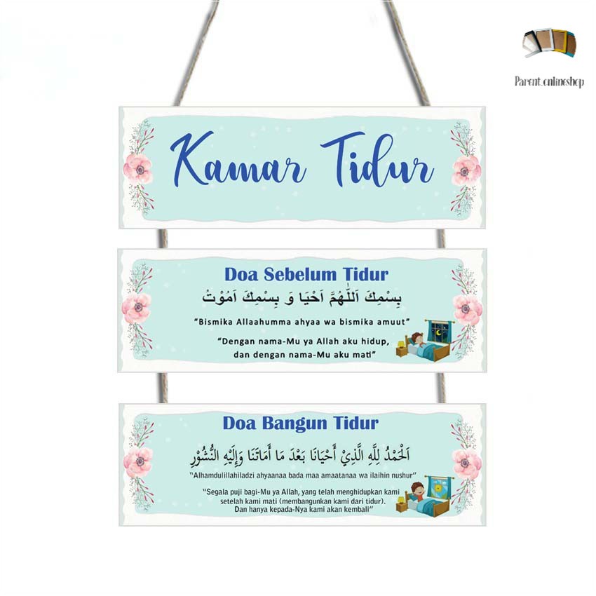 Hiasan Dinding  Dekorasi Hiasan Gantung   Islami   Doa Kamar Tidur