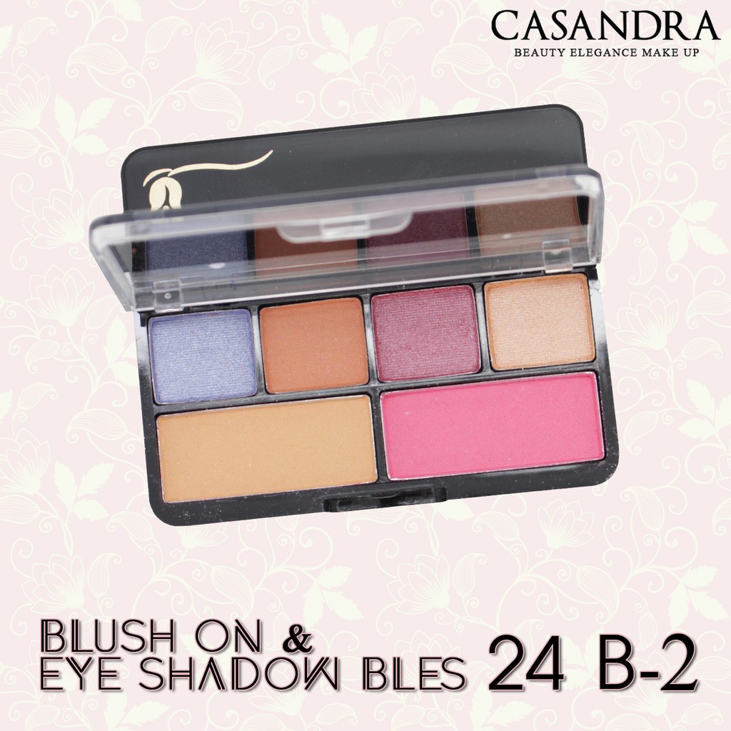 Casandra Blush On &amp; Eye Shadow (24 B)