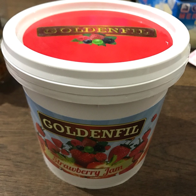 Selai Goldenfil Strawberry Jam 1kg - Gosend Only!!