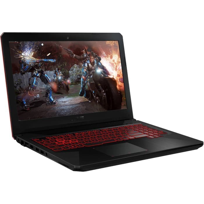 dunia gamers Asus FX504GE-E4267T Gaming Laptop|i7-8750H/8GB/1TB+128GB/4GB GT1050Ti kualitas terbaik