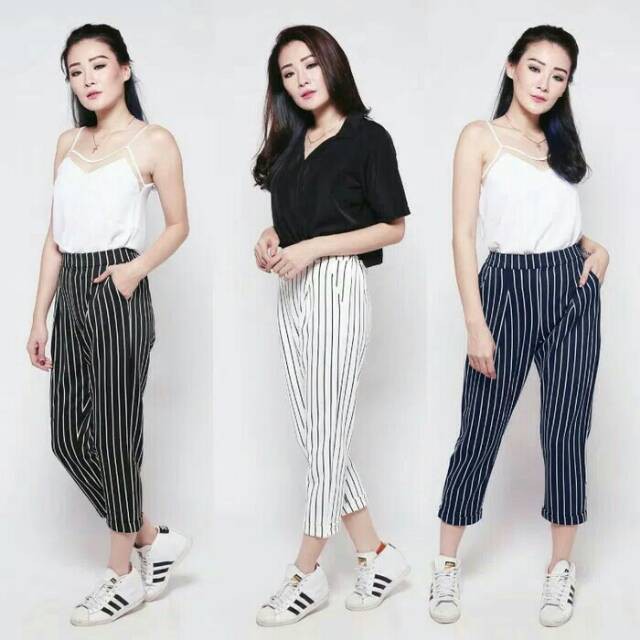  Celana  Luna Salur PENCIL KULOT  Bahan  Scuba luna salur 