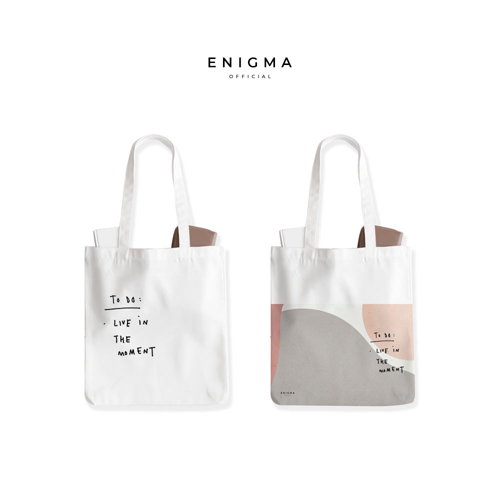TERBARU TOTEBAG KANVAS AESTHETICS ORIGINAL ENIGMA OFFICIAL TOTEBAG WANITA TAS TOTE BAG