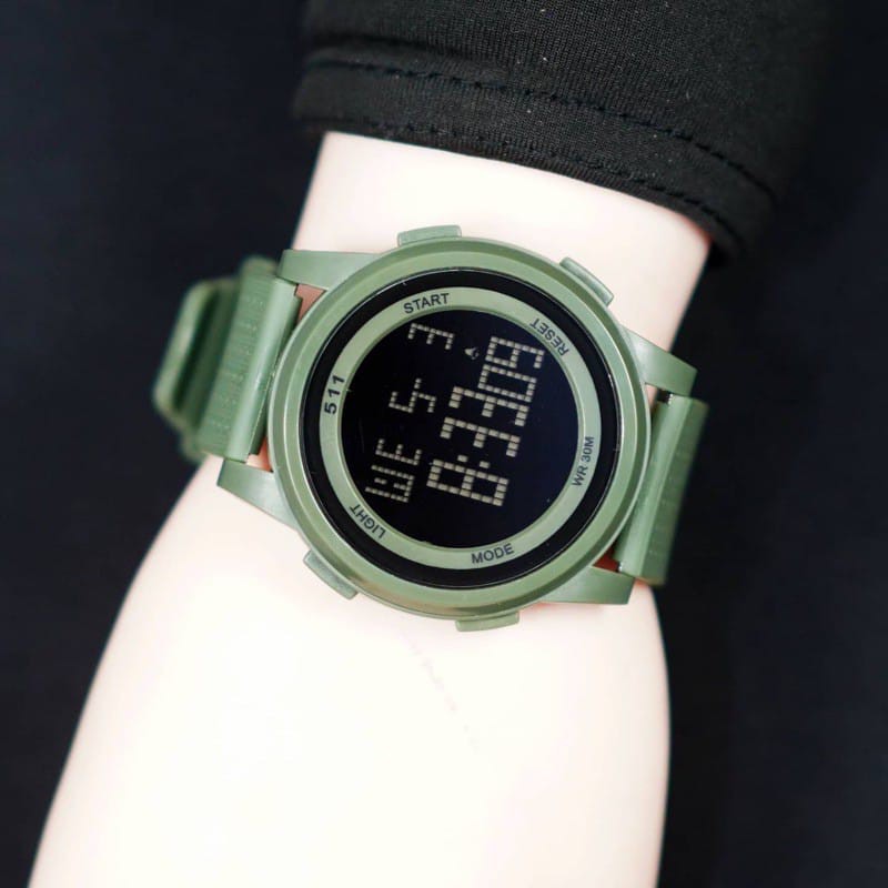 (SS) Jam Tangan Pria/Wanita 5.11 Sporty Digital Strap Rubber SS-768