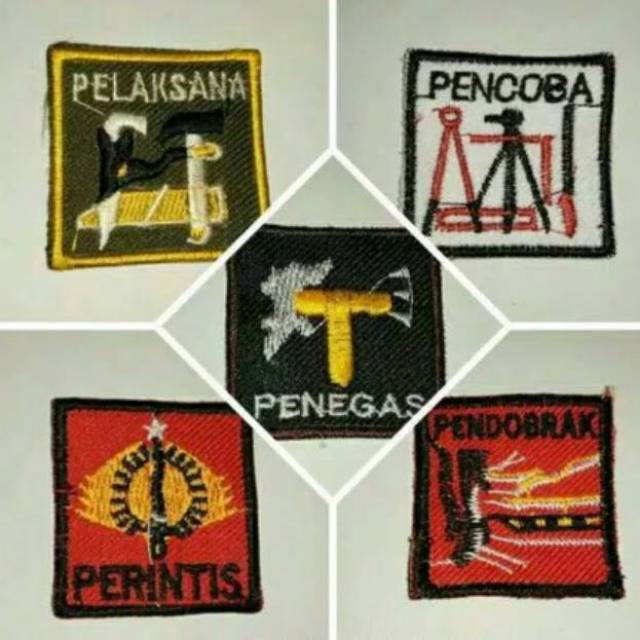 Badge sangga bijian bordir SANGGA PRAMUKA