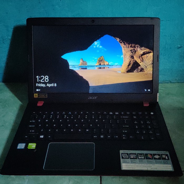 [Laptop / Notebook] Laptop Acer E15 575G Core I5 6200U Dual Vga Nvidia 940 Mx 2Gb Laptop Bekas /
