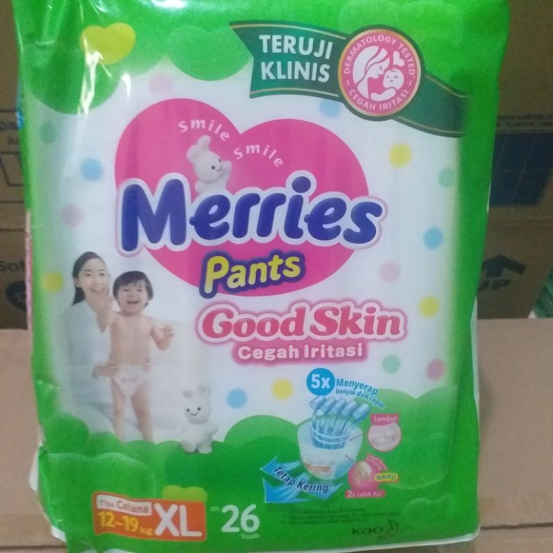 Merries Pants Good Skin ( popok tipe celana )