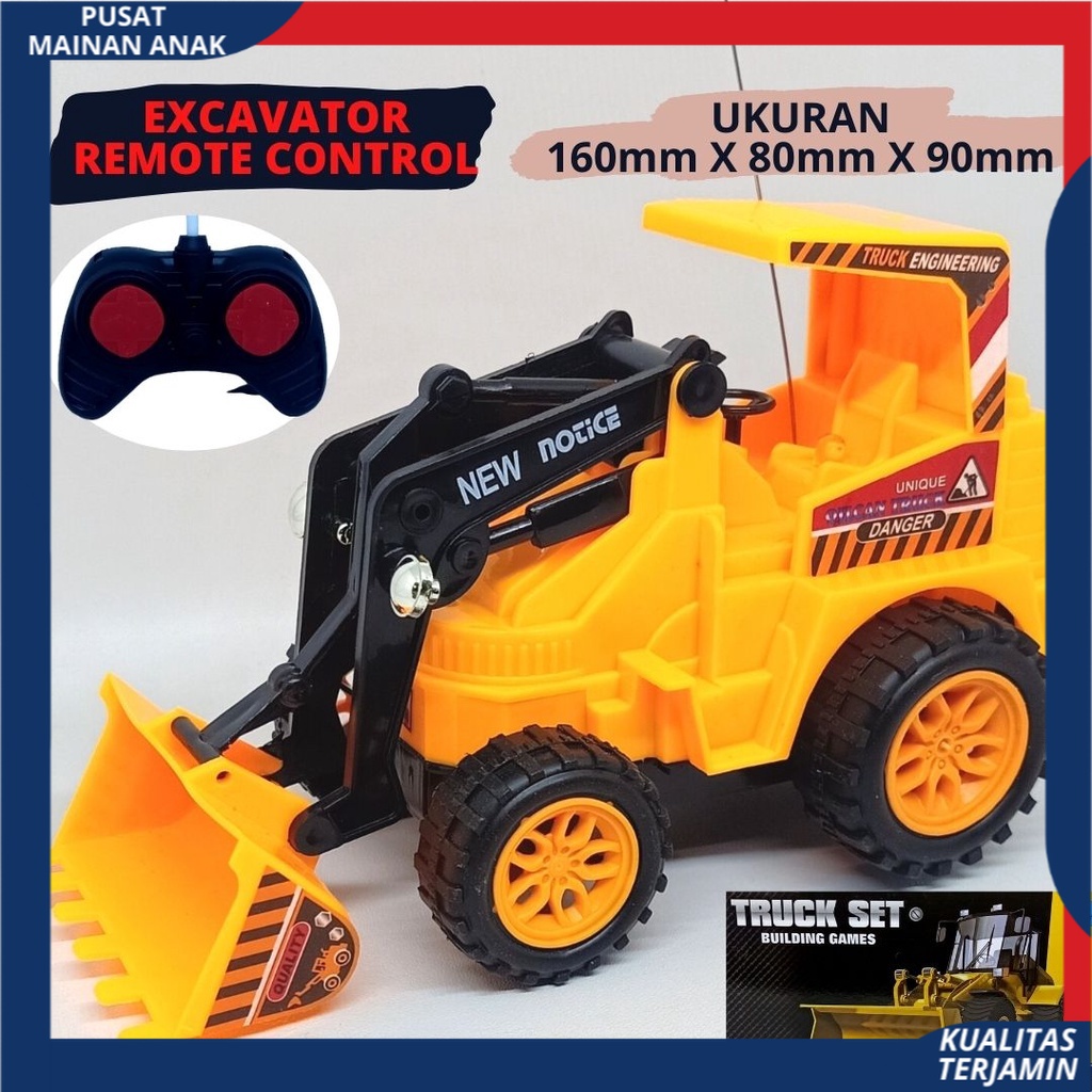 Mobil Mobilan RC BEKO EXCAVATOR TRUK ENGINEERING REMOTE CONTROL / MAINAN ANAK LAKI LAKI