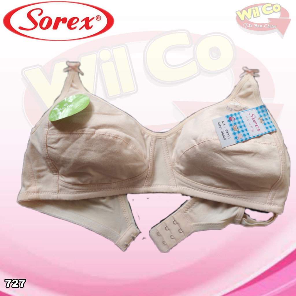 K727 - [Harga Per 1 Pcs] BRA/BH ANAK REMAJA WANITA PAKAIAN DALAM ANAK BUSA TIPIS TANPA KAWAT DUA PENGAIT