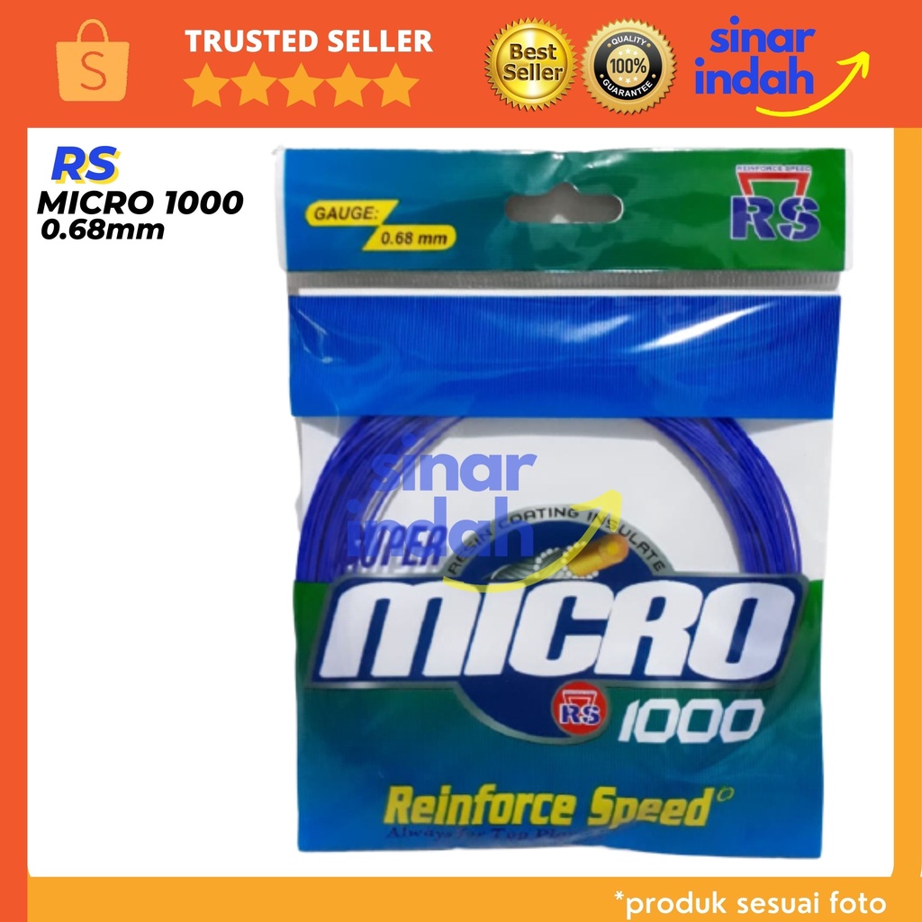 Senar Badminton RS MICRO 1000 Original / Senar Raket Badminton Murah