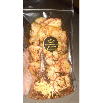 

krupuk seblak kering pedas kemasan 250gr