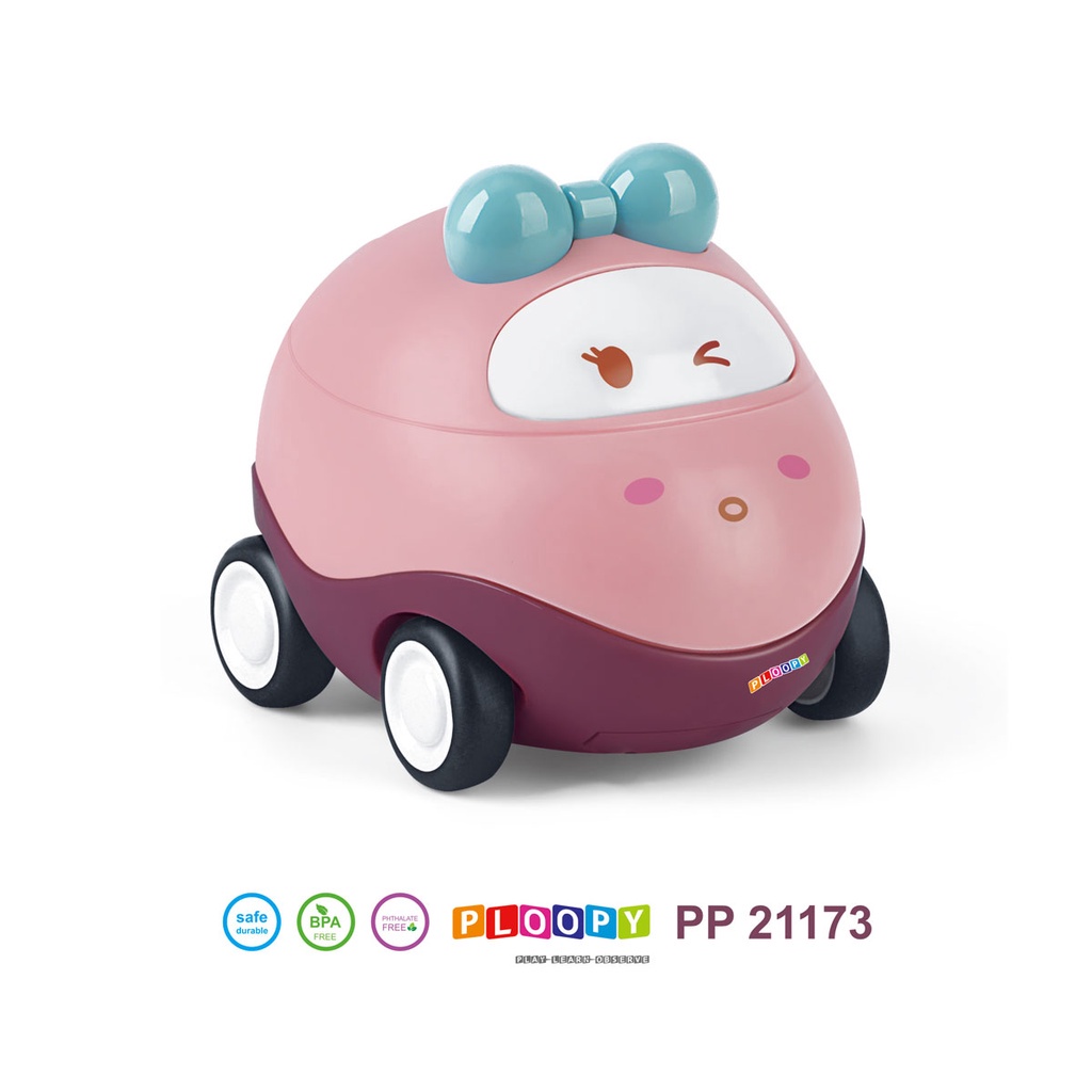 PLOOPY MINI CARTOON CAR 10M+ / PP21173 (MAINAN BABY)