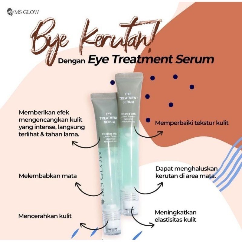 Eye treatment serum ms glow / Ms glow Eye dark circle cream