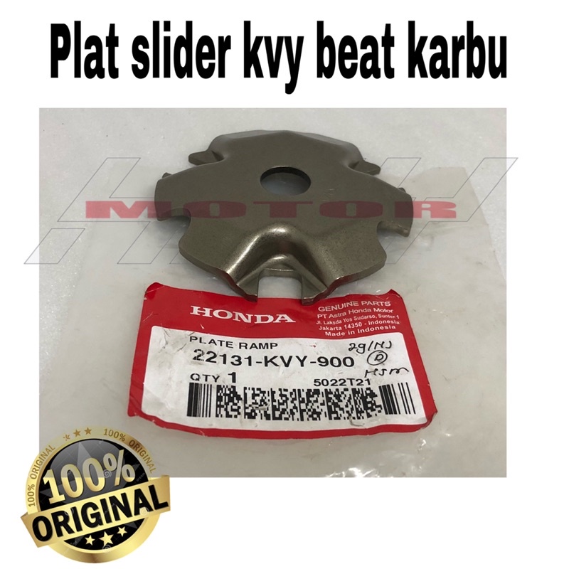 plat slider beat karbu kvy Honda beat karbu lama original