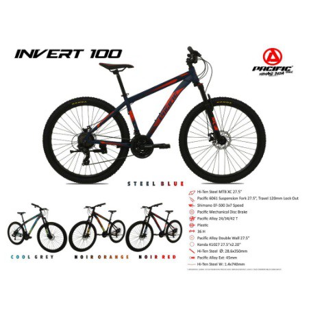Sepeda Gunung / MTB 27.5" Pacific Invert 100