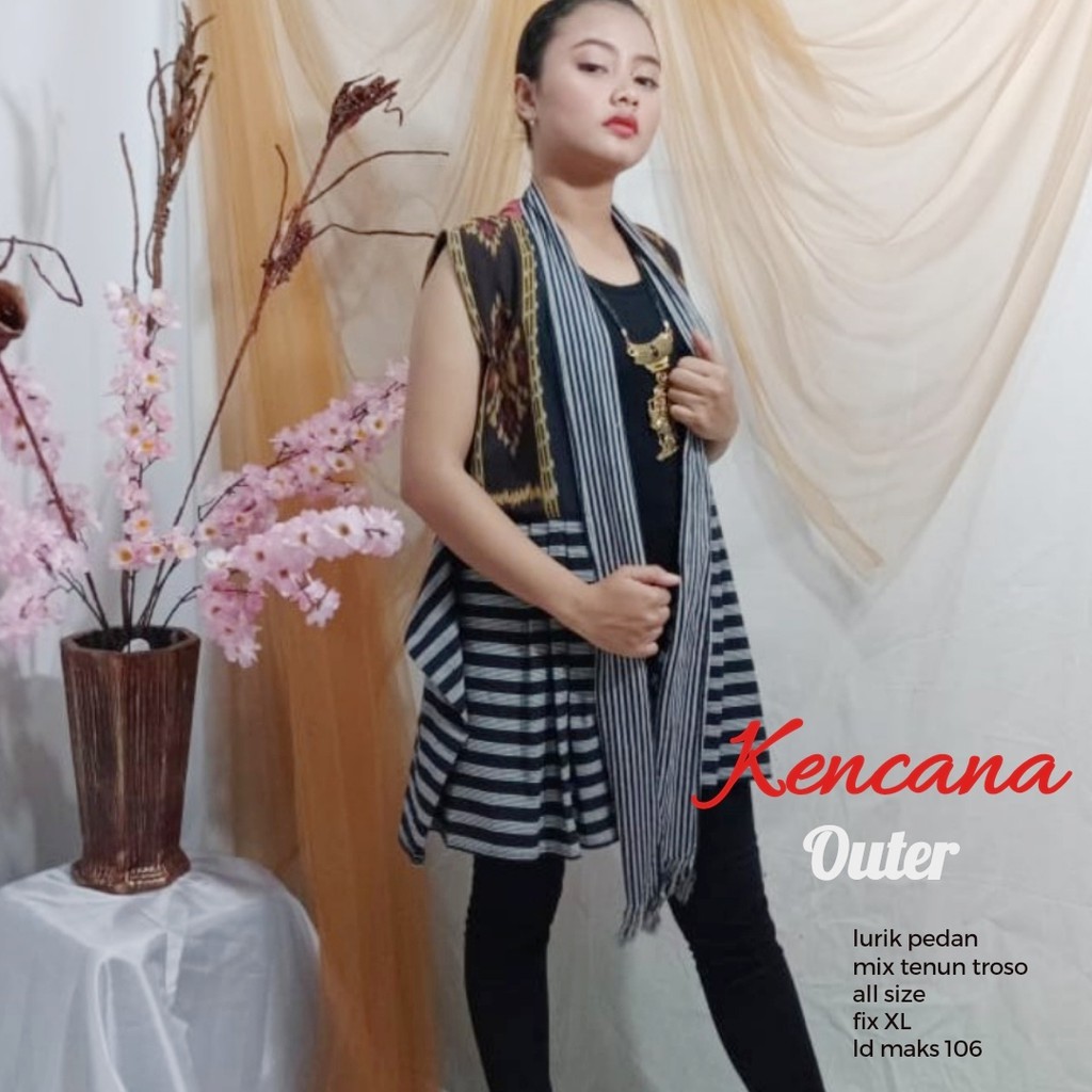 KENCANA OUTER | OUTER TENUN ETHNIC SIMPLE