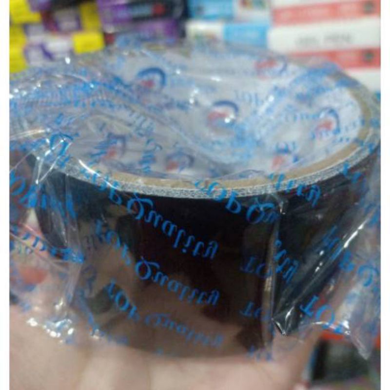 

LAkBAN TAPE (90gr) 1pcs lakban kain hitam 2 inch