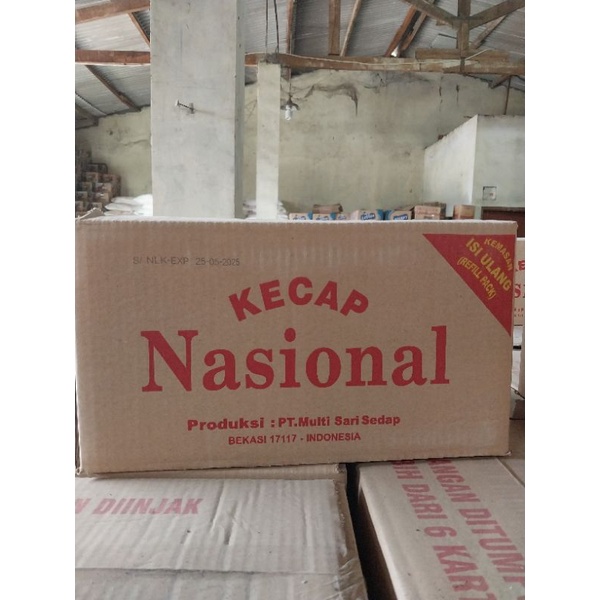 

KECAP MANIS NASIONAL 520ml 1 DUS