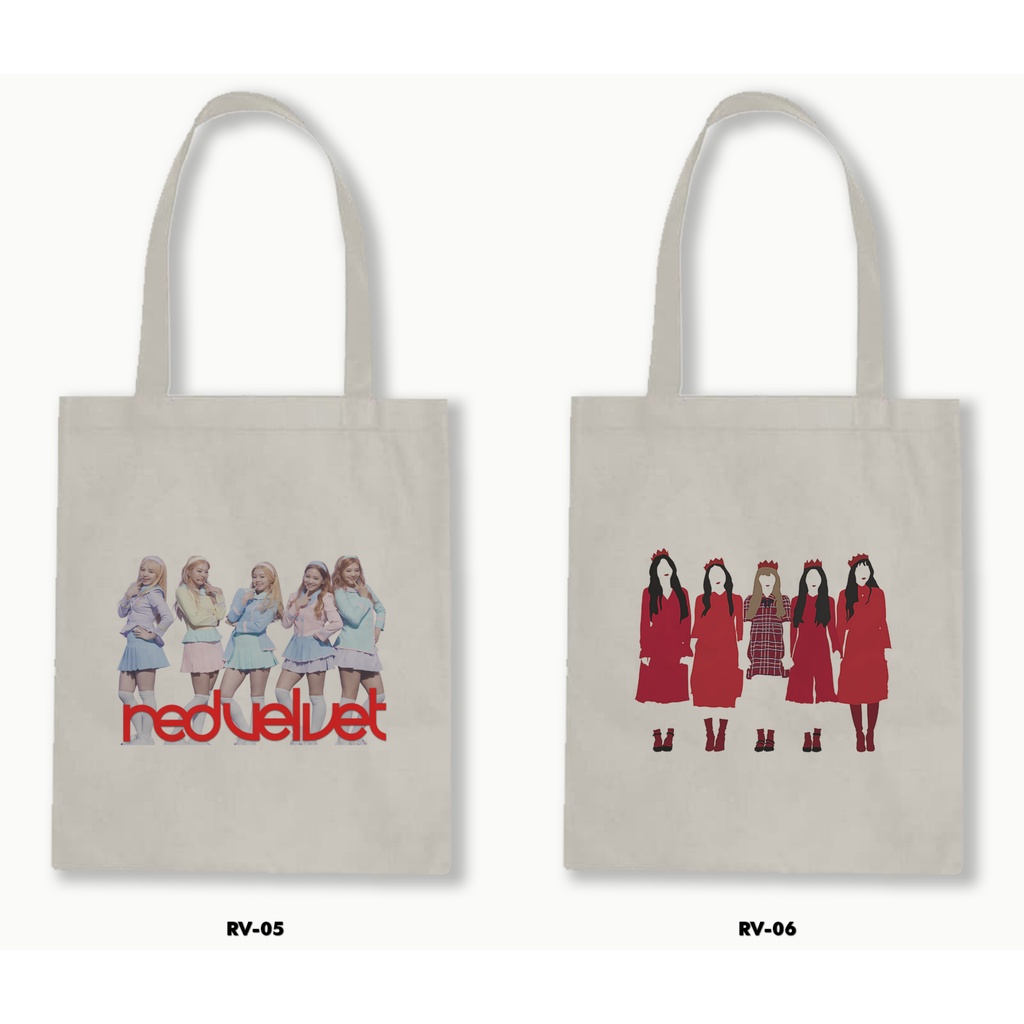 TOTE BAG BLACU - RED VELVET