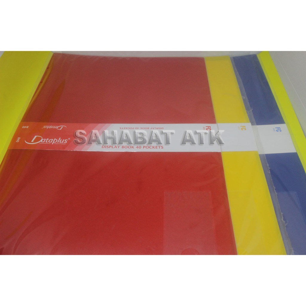 

Dataplus Clear Holder 40 Pocket / Display Books