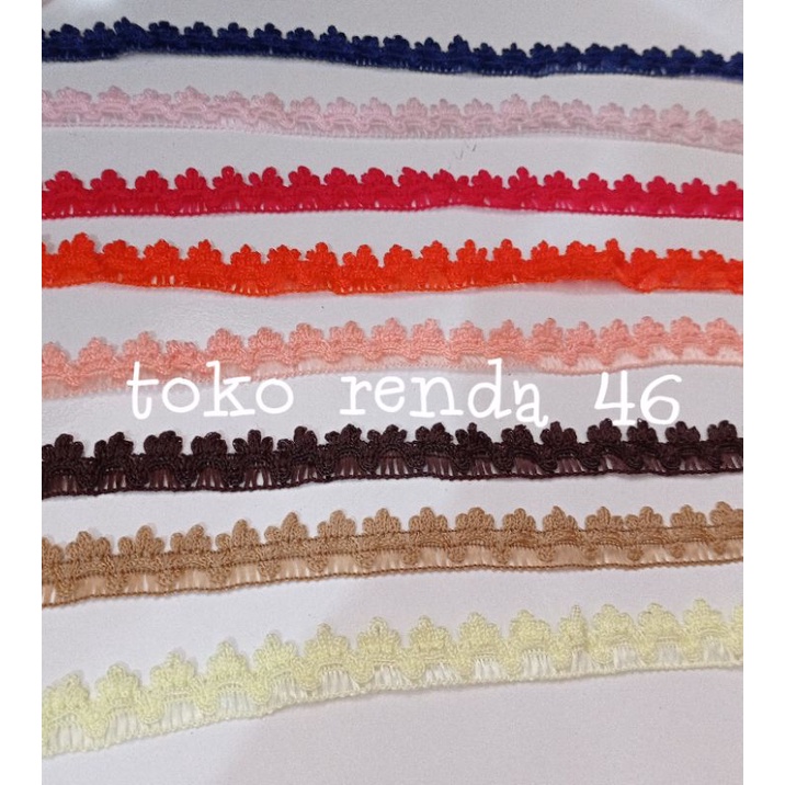 

RENDA RAJUT POLYSTER 2 cm ( 20 meter)