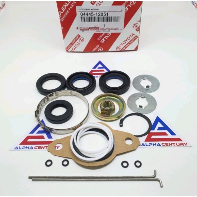 SEAL POWER STEERING KIT BAWAH COROLLA TWINCAM E-92 1987-1991 ORI GARANSI 1BULAN