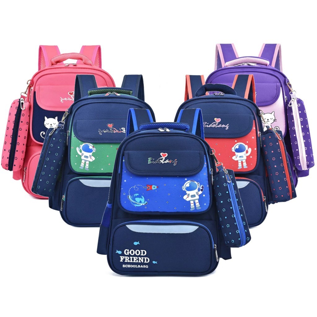 BDKR_TAS - Tas anak astronot sd/tas ransel anak/tas anak karakter/tas anak astronotu Tas Ransel Sekolah Backpack Wanita Tas Murah Ransel Astronot