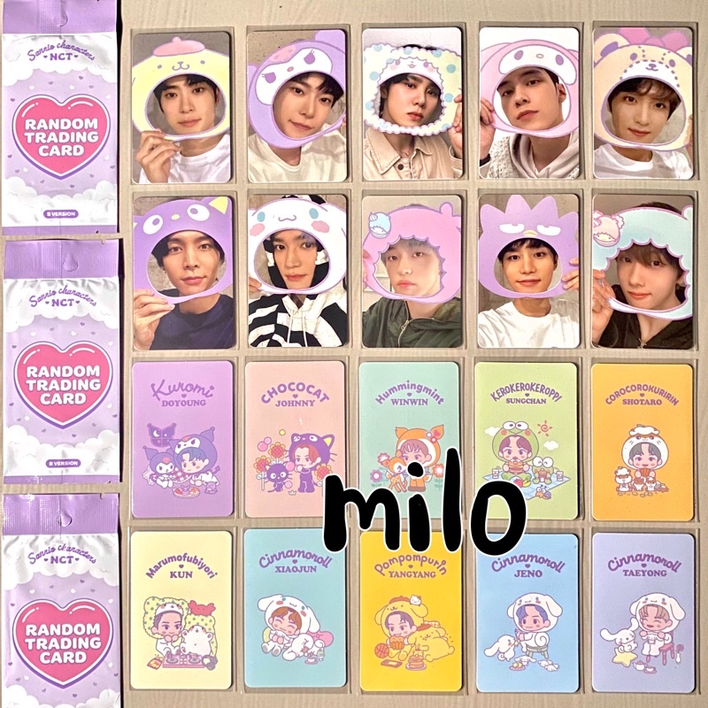 (READY BISA COD) TRADING CARD TC STC NCT SANRIO A B VER SEALED UNSEALED Special PC Jisung Shotaro Ta
