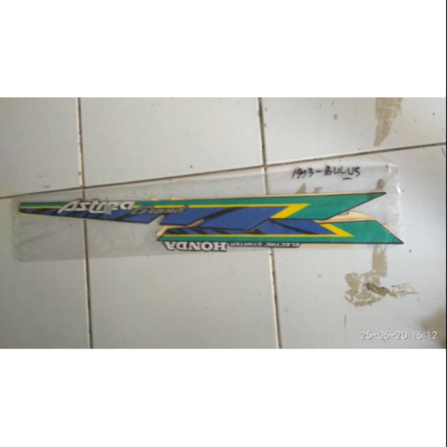 striping,stiker body motor GRAND BULUS 93