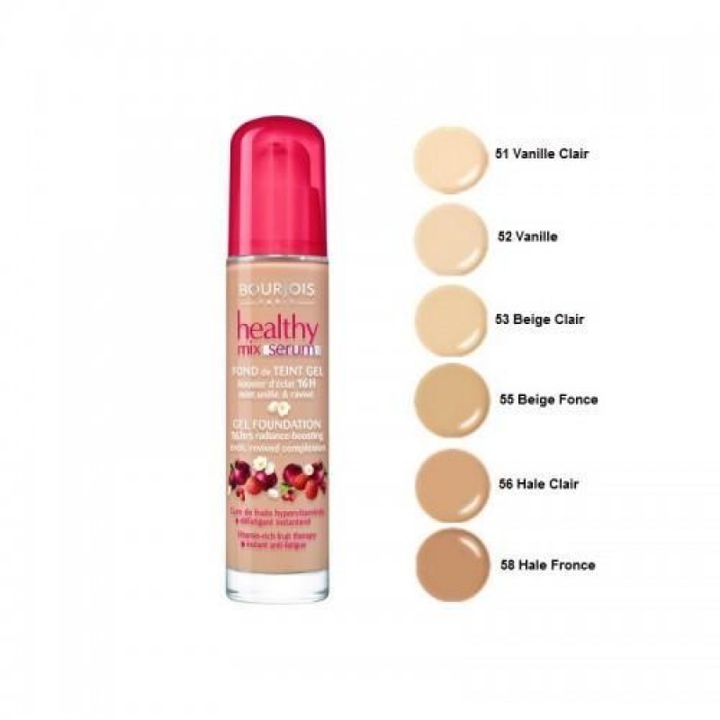 BOURJOIS Paris Healty Mix Serum Foundation 30ml / Foundation Serum BOURJOIS /BOURJOIS