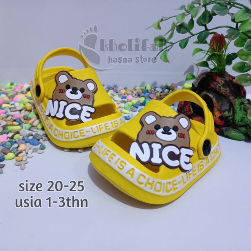 SANDAL BAIM ANAK UNISEX NICE 1-3THN DULUX 383E