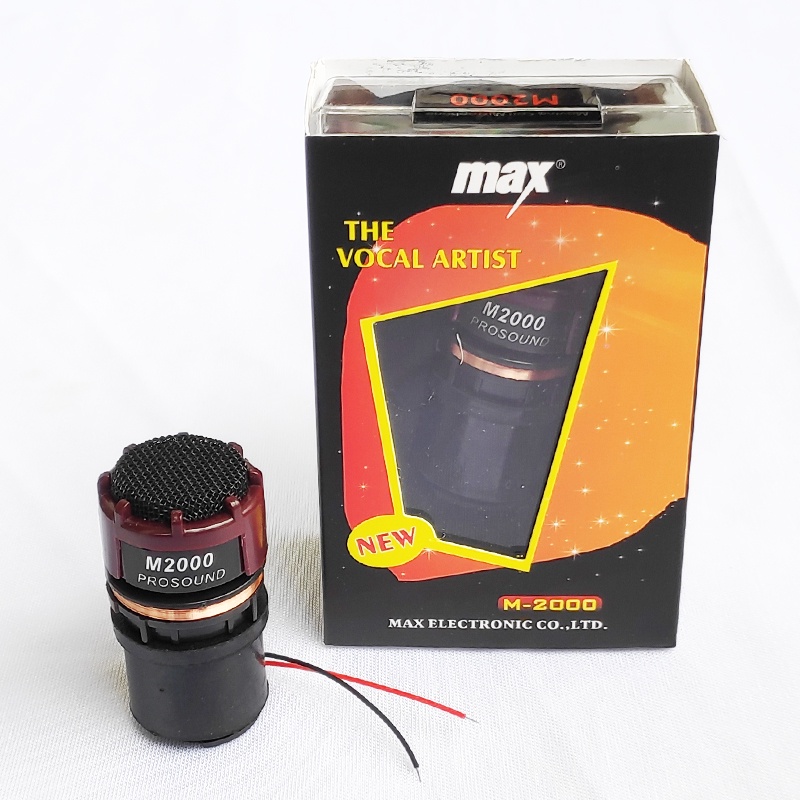 SPOOL MICROPHONE WIRELESS MAX SPOOL MIC MS-808 M2000 KABEL SPUL MIC 808 SPUL MICROPHONE CARTRIDGE M 2000