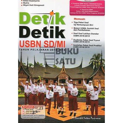 Buku Sekolah - Detik Detik Usbn Sd Mi Un Intan Pariwara Buku Ujian