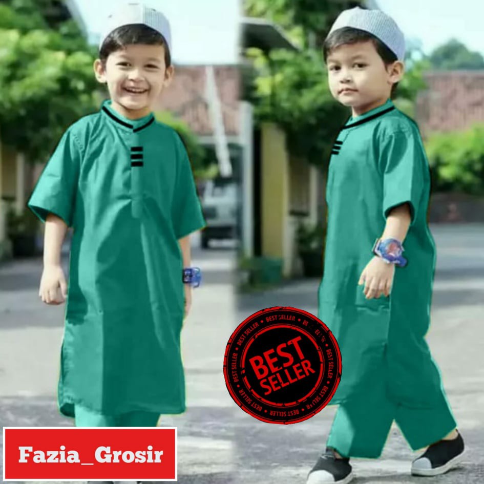 (COD) STELAN BAJU KOKO PAKISTAN ANAK LAKI-LAKI warn TOSCA UMUR 0 1 2 3 4 5 6 7 8 9 10 11 12 TAHUN