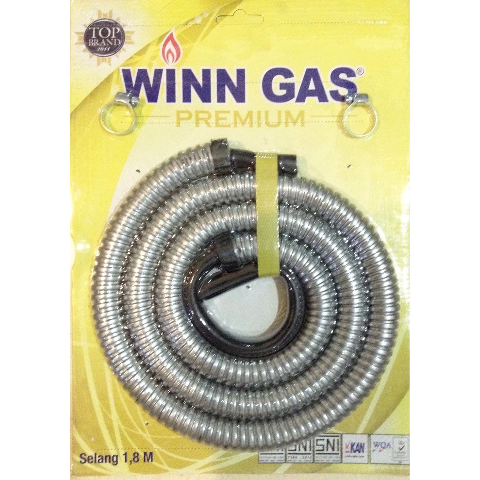 Selang Gas Wingas/ selang flexibel win gas//1,8m