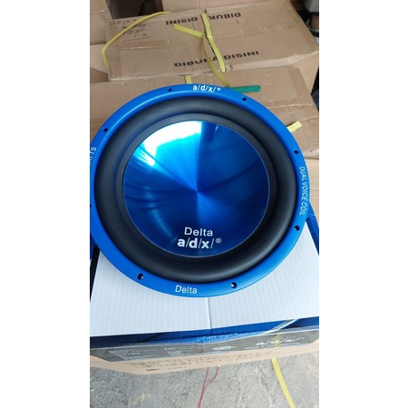 subwoofer adx delta 12" dobel coil