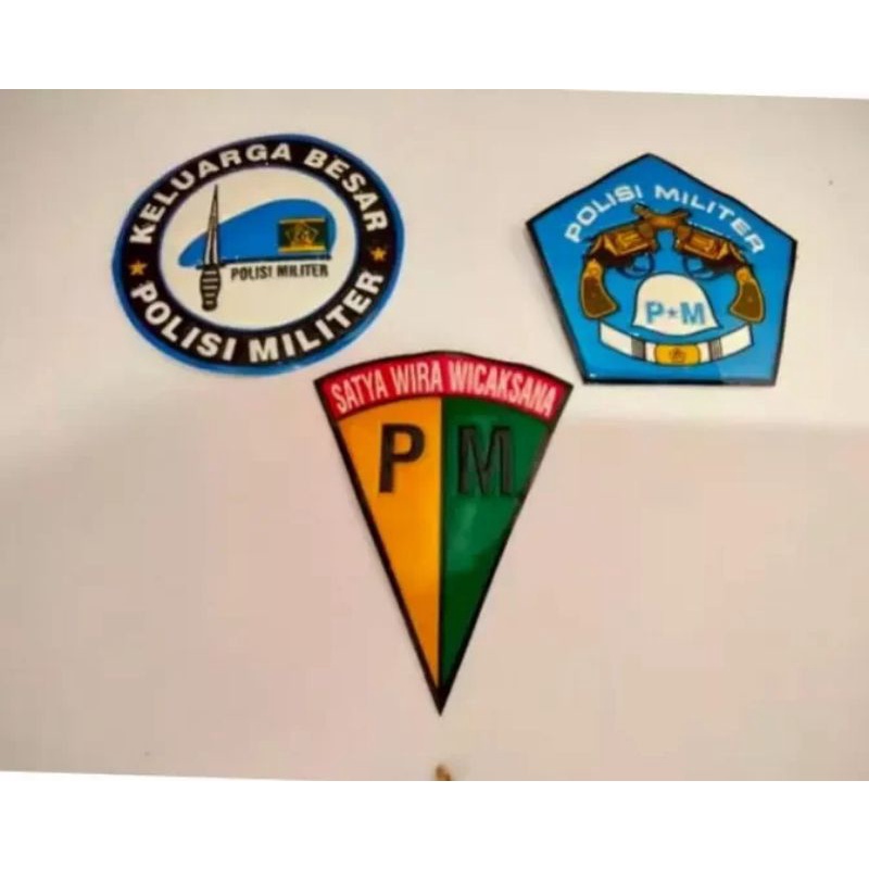 

STIKER EMBOS PM / STIKER POLISI MILITER