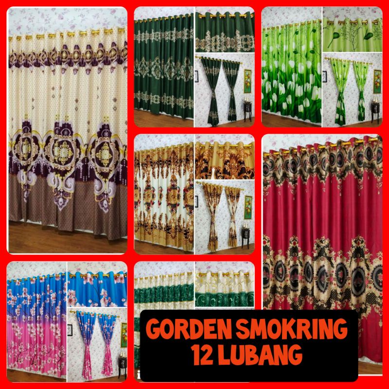 GORDEN SMOKRING KORDEN PINTU DAN JENDELA 12 LUBANG TERLARIS DAN TERMURAH ANEKA MOTIF