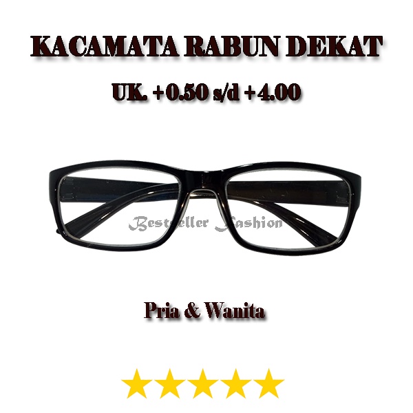 KACAMATA LENSA PLUS (+) +0.50 SAMPAI +4.00 FULL PLUS KHUSUS BACA BINGKAI KOTAK BISA UNTUK PRIA DAN WANITA FREE KOTAK KACAMATA