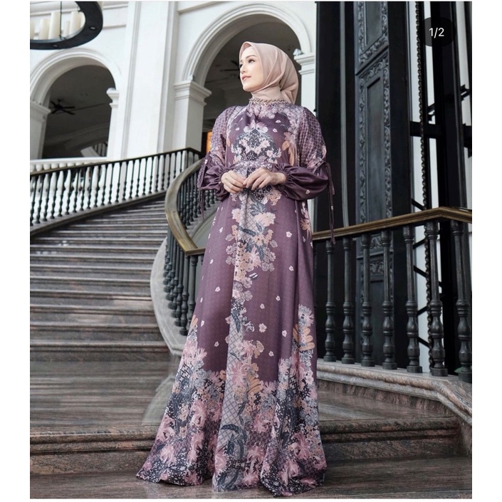 MAYA DRESS BY VANILLAHIJAB (bukan PO)