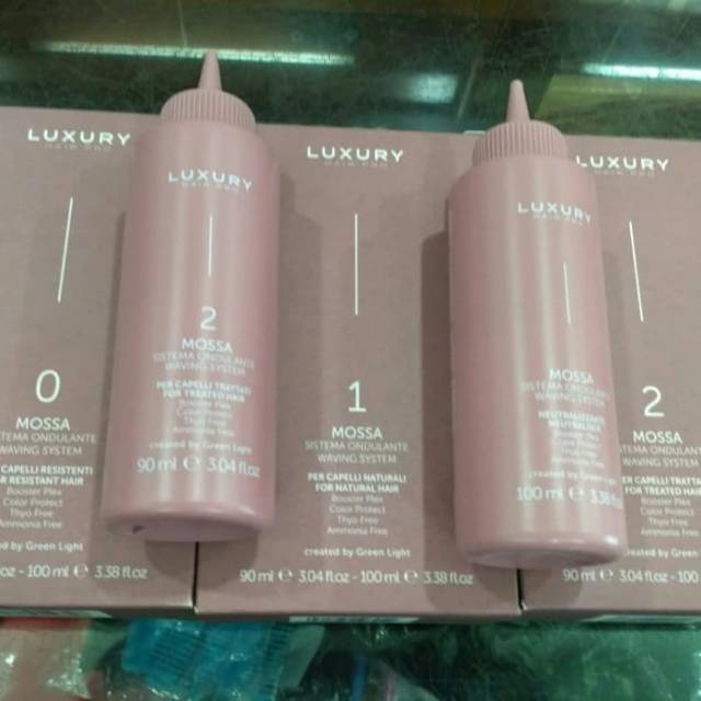 Obat keriting rambut Mossa luxury Mosa obat keriting Rambut hair curly