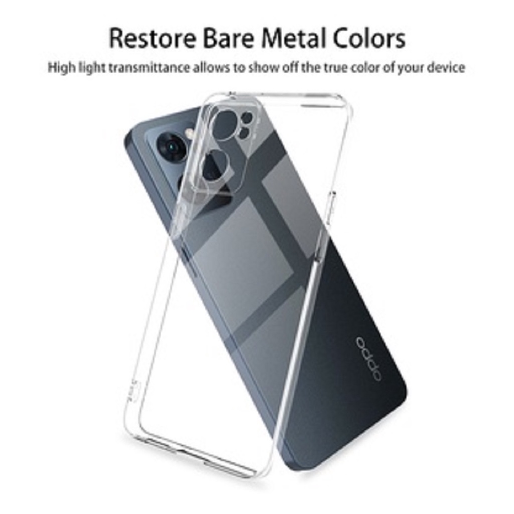 Clear Case For Oppo Reno 7 7z 4g 5g Protector Camera Kamera Soft Tpu Casing