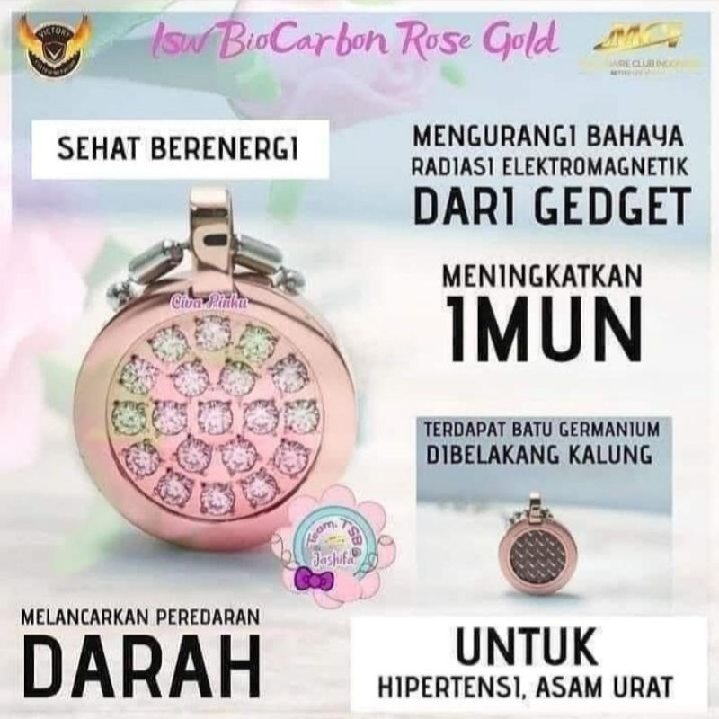 ROSEGOLD.. Kalung pendant MCI ORIGINAL..