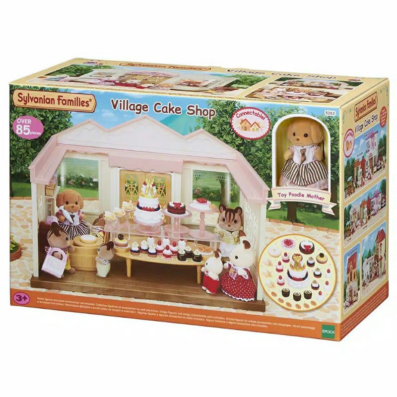 Sylvanian Families Village Cake Shop Playset Original