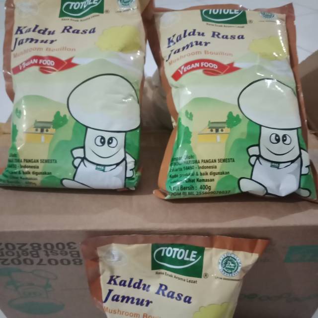 

Totole Kaldu Jamur 400gr (Granulated Mushroom Bouillon)