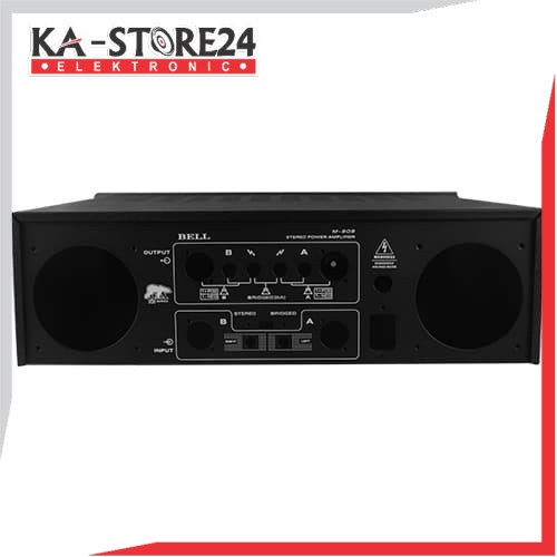 BOX BELL M808 - Box Power Amplifier -  Crossover - Equalizer - Mixer dll