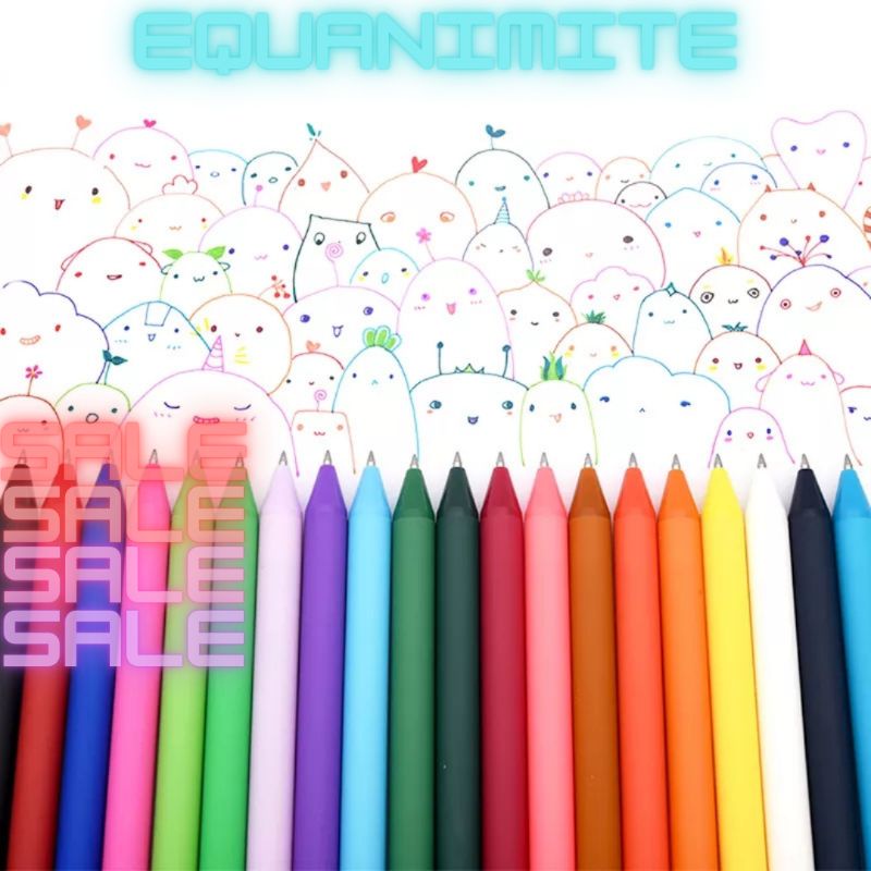 

EQUANIMITE KACO PURE Candy Gel Pen Warna Xiaomi Pena Bolpoin 0.5mm