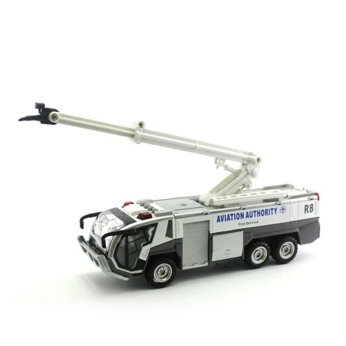 Diecast Miniatur Mainan Mobil Pemadam Kebakaran Bandara - Abu-Abu - Termurah 