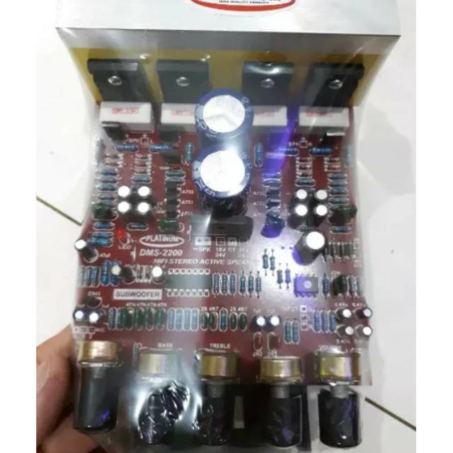 KIT SPEAKER AKTIF STEREO DMS2200 TOSHIBA ORIGINAL 300 WATT