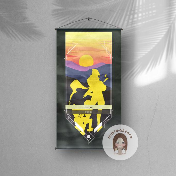 ------] Valorant Banner KILLJOY/Poster Valorant/Banner kain valorant