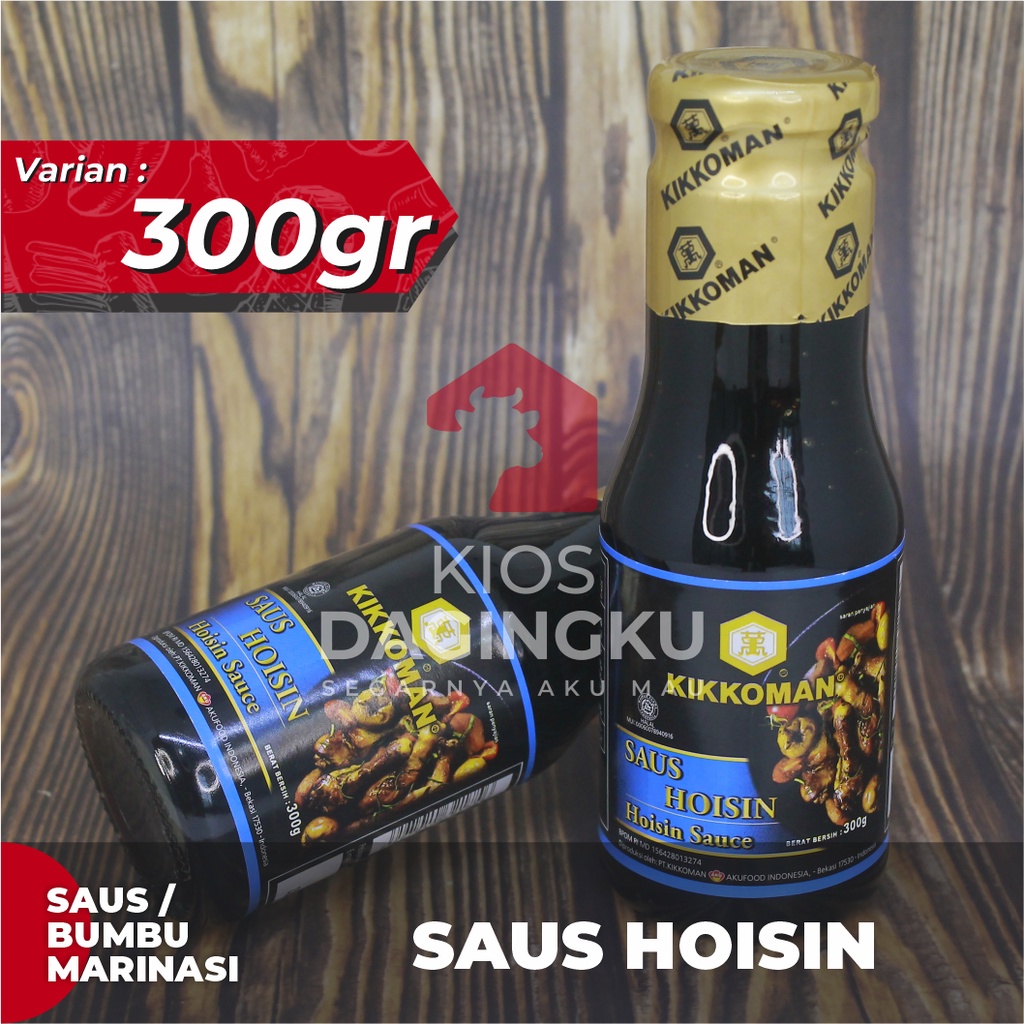 

Saus / Bumbu Marinasi HOISIN SAUCE KIKKOMAN @300gram